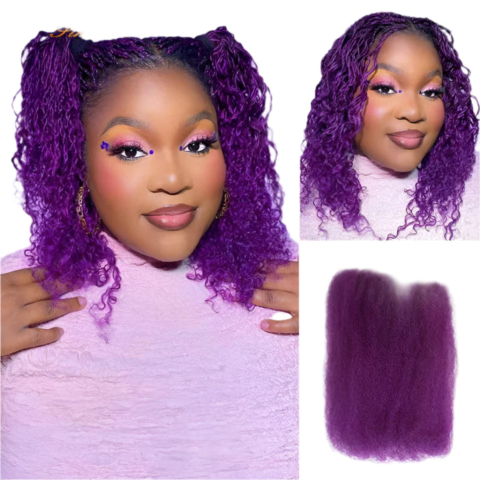 Choice Afro Kinky Bulk Human Hair | 100% Virgin Brazilian for Braids & Twists