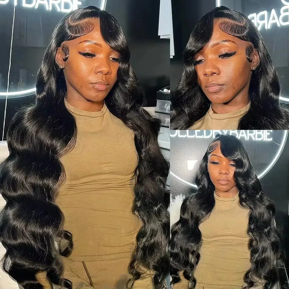 Brazilian Body Wave 13x6 / 360 HD Transparent Lace Front Wig | Pre-Plucked 13x4 Lace Frontal Human Hair Wig for Women